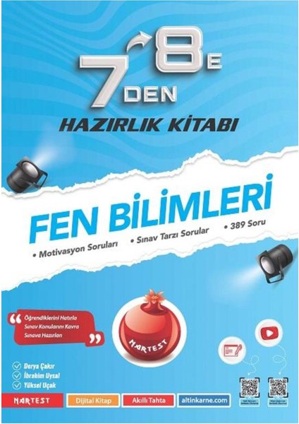 7 Den 8 E Fen Bilimleri Hazırlık Kitabı