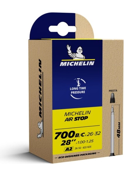 Airstop 700X26-32 Presta 48MM Bisiklet Iç Lastik