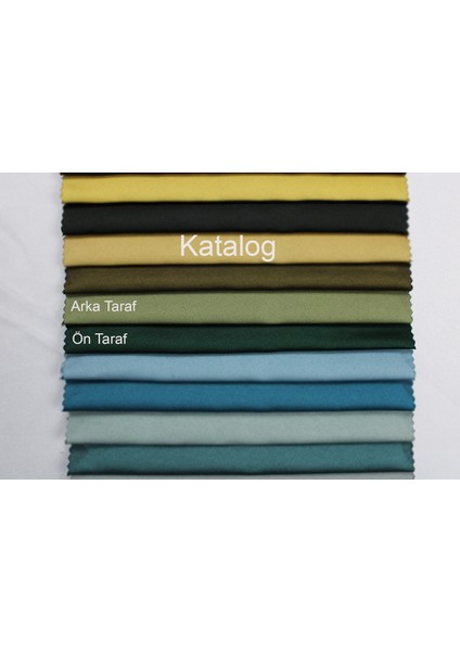 Dauble Blackout Karartma Perde Tek Kanat 1x2 Amerikan Pile Fon Perde modelleri