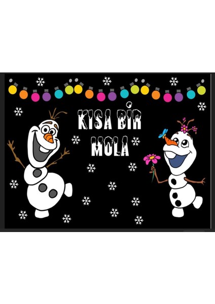 Kısa Bir Mola,okulda Etkinlik,kumaş PANO150X200