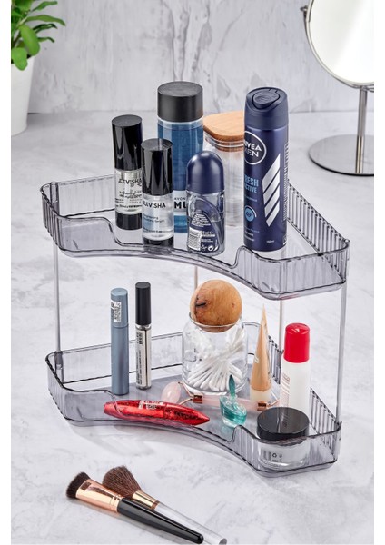 İki Katlı Çok Amaçlı Makyaj ve Takı Düzenleyici, Turuncu Renkli fiyatları