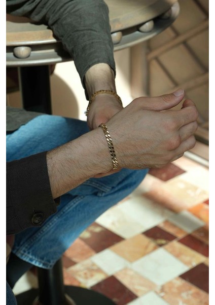 Altın Erkek Tasarım Bileklik modelleri