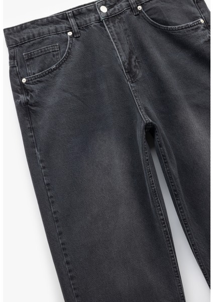 Pamuklu Cep Detaylı Bol Baggy Jean Pantolon modelleri