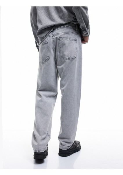 Pamuklu Cep Detaylı Bol Baggy Jean Pantolon modelleri