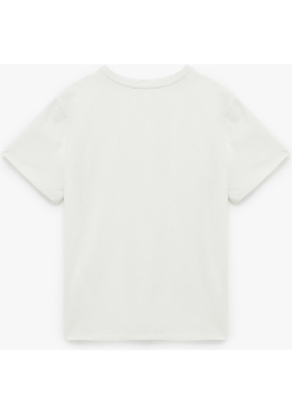 Kısa Kollu Bisiklet Yaka Pamuklu Basic Oversize Tişört fiyatları