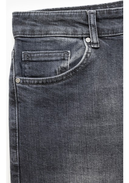 Normal Bel Cep Detaylı Pamuklu Slim Fit Jean Pantolon - Brad Jean