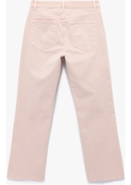 Kesik Paça Basic Denim Pantolon fiyatları
