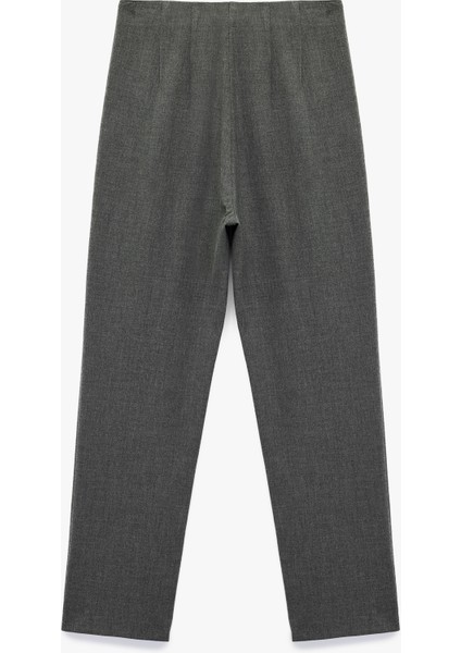 Slim Fit Fleto Cepli Cigarette Kumaş Pantolon fiyatları