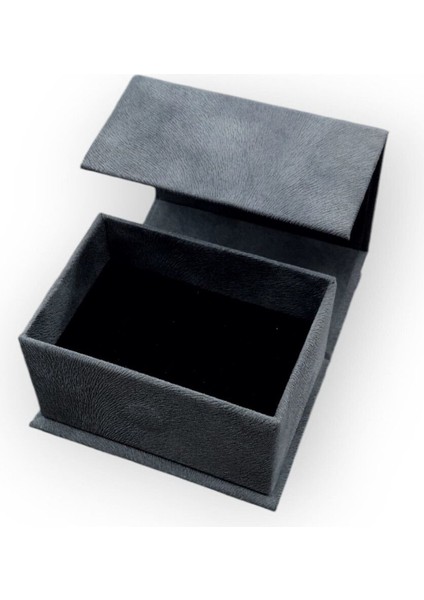 Gri Yakamoz Model Alyans Kutusu, Şık ve Zarif Tasarım, Kullanışlı Saklama Çözümü fiyatları