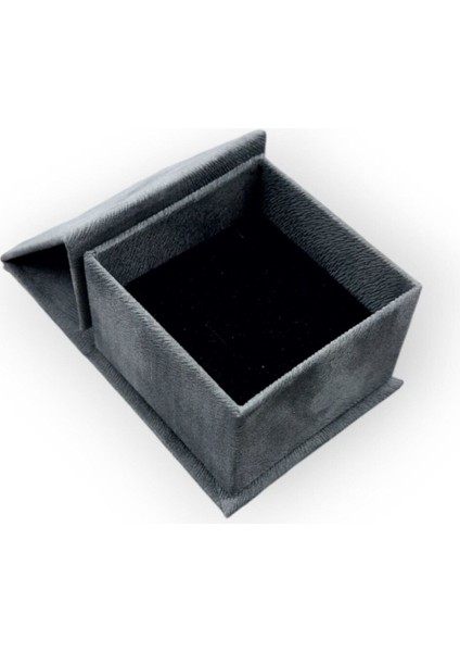 Gri Yüzük Kutusu, Şık ve Kullanışlı Takı Saklama Çözümü modelleri