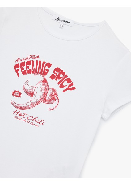 Pamuklu Slim Fit Kısa Kollu Bisiklet Yaka Tişört modelleri