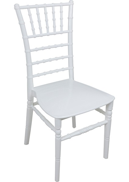 Silver Sandalye Tifany Beyaz (1 ADET)