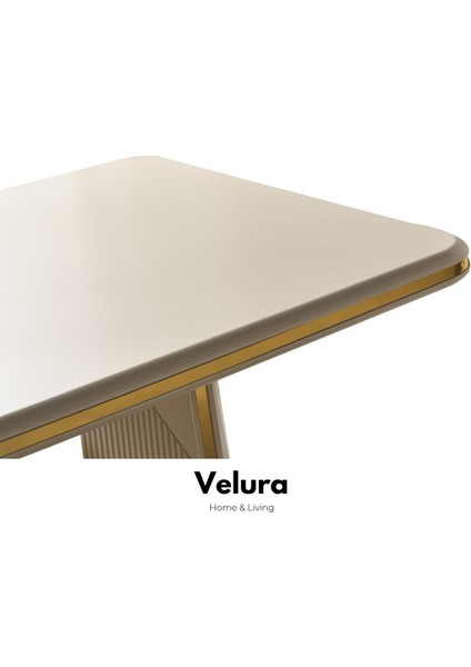 Venti Gold Yemek Odası Takımı (Yemek Masası + 4 Adet Sandalye) indirimleri