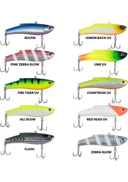 Ryujı Luffer 9cm 32GR Pınk Zebra Glow