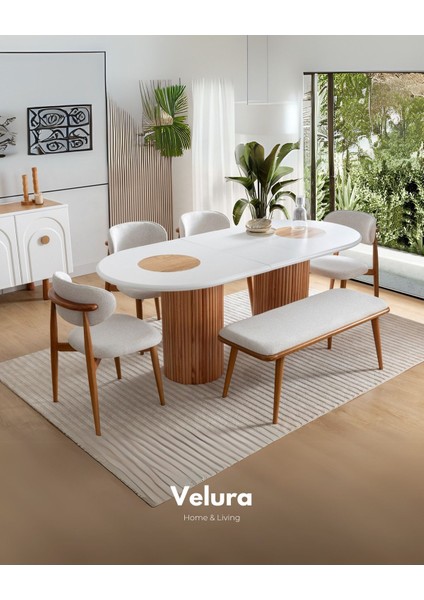 Soho Yemek Odası Takımı (Yemek Masası + 4 Adet Sandalye)