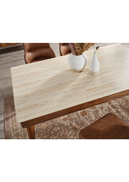 Luna Yemek Odası Takımı (Yemek Masası + 4 Adet Sandalye) fırsatları