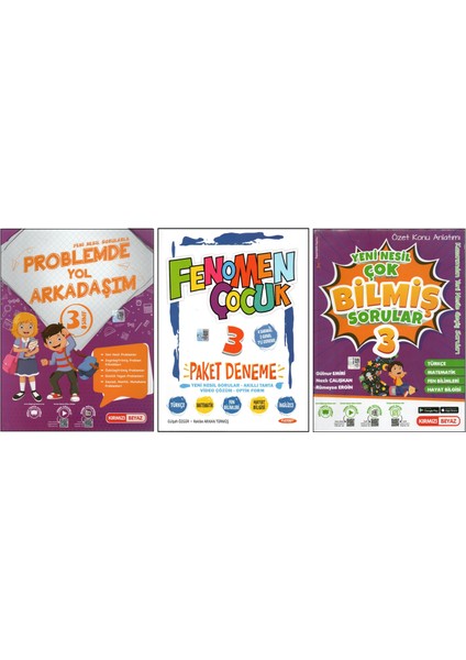 Kırmızı Beyaz Problemde Yol A.+Çok Bilmiş S.+Fenomen Paket D. (3 Kitap)