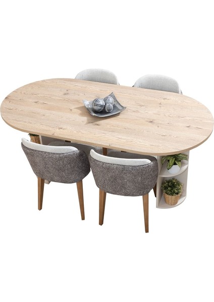 Eris Yemek Odası Takımı (Yemek Masası + 4 Adet Sandalye) modelleri