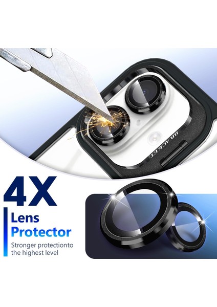 Iphone 16 Kılıf Standlı Mika Magsafe Hassas Butonlu Metal Tuşlu + Kamera Lens Camı Hediyeli Set indirimleri