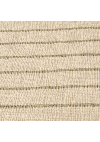 Soft Serena Tek Kişilik Yatak Örtüsü - Ekru / Haki - 170X230 cm fiyatları