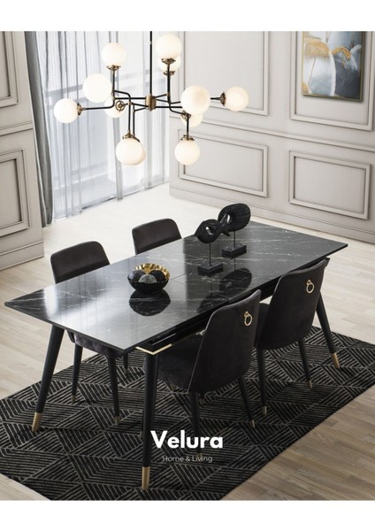 Asil Yemek Odası Takımı (Yemek Masası + 4 Adet Sandalye)