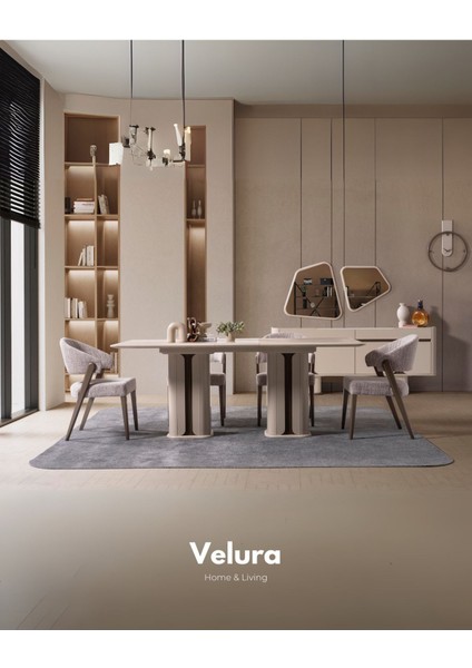 Petra Yemek Odası Takımı (Yemek Masası + 4 Adet Sandalye) fiyatları