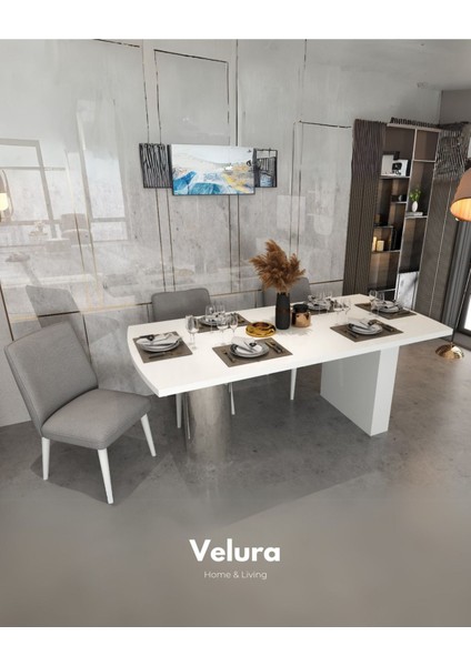 Yıldız Yemek Odası Takımı (Yemek Masası + 4 Adet Sandalye) fiyatları