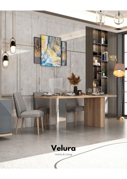 Hisar Yemek Odası Takımı (Yemek Masası + 4 Adet Sandalye) fiyatları