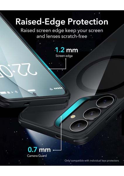 Samsung S25 Plus Halolock Magsafe Classic Hybrid Silikon Kılıf modelleri