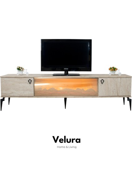 Traverten Tv Ünitesi