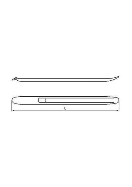 Izeltaş Levye Oluklu 400 MM-6350 fiyatları