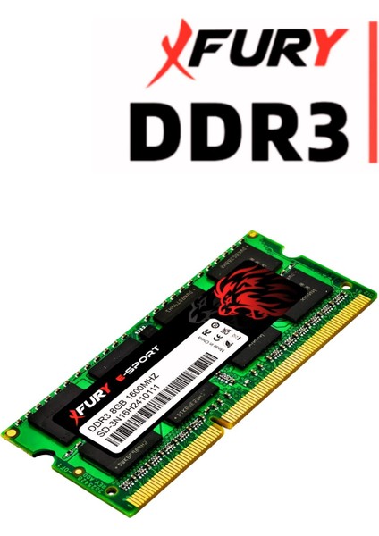 E-Sport 8gb 1600MHZ Ddr3 Notebook Ram Bellek fiyatları