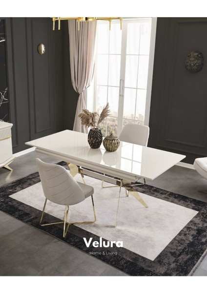 Angel Yemek Odası Takımı (Yemek Masası + 4 Adet Sandalye)