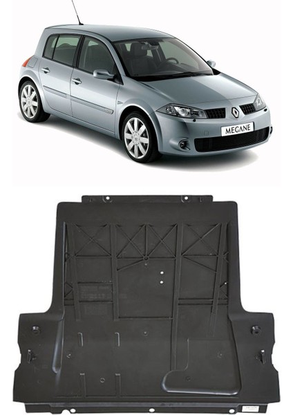 Renault Megane 2 Dizel Motor Alt Koruma Plastik 2003-2009 Oem : 8200563695