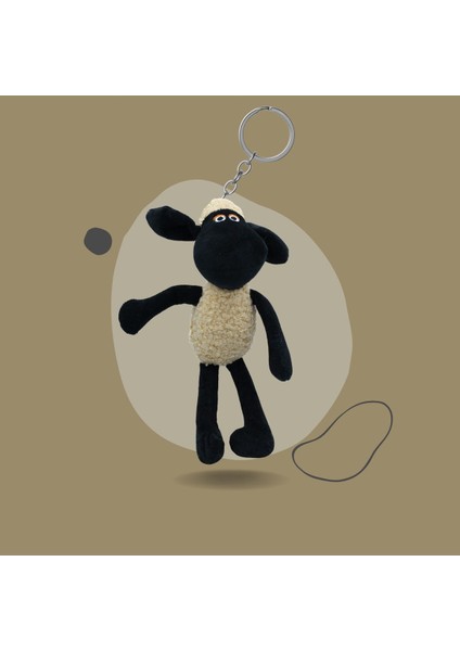Kuzu Peluş Anahtarlık - Kuzu, 23 cm (Çanta Kolyesi, Peluş Oyuncak) Koyun Shaun Çanta Charmı fiyatları