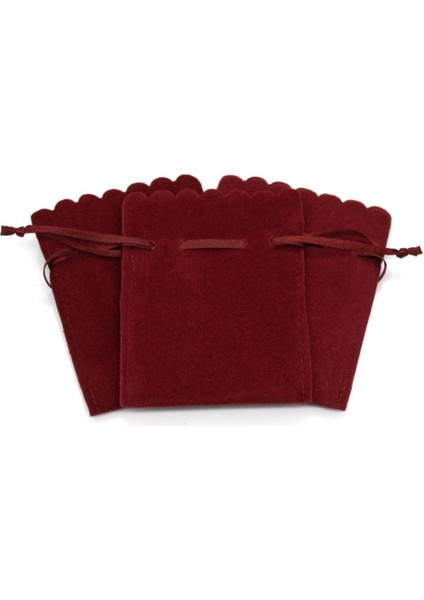 Bordo Takı Keseleri 5x7 cm 100'LÜ Paket, Şık ve Kullanışlı Saklama Çözümü fiyatları