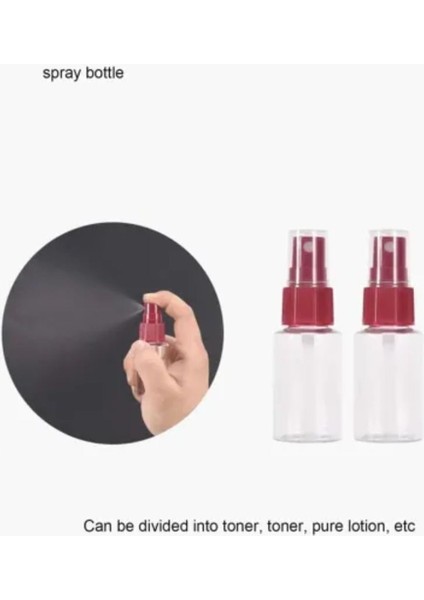 6 Parça Seyahat Banyo Seti, Doldurulabilir, Krem, Şampuan, Duş Jeli, Sprey, Losyon fiyatları