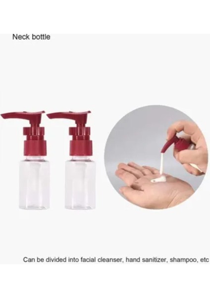 6 Parça Seyahat Banyo Seti, Doldurulabilir, Krem, Şampuan, Duş Jeli, Sprey, Losyon fırsatları