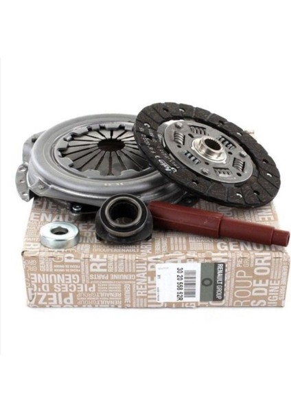 Renault Clio Debriyaj - Baskı Balata Bilya Seti (1.4 8 Valf K7J) - 302055852R - 302052727R - Mais