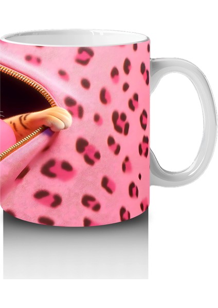 Kalp Desenli Battaniyeye Sarılmış Sevimli Kediler – Baskılı Kahve Kupası fırsatları