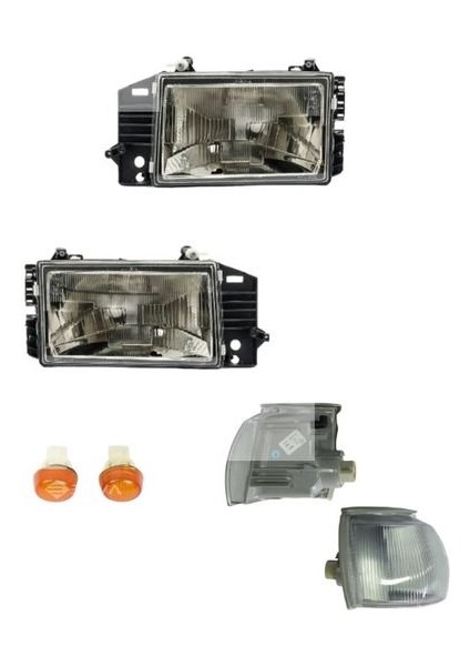 Tipo Far + Sinyal Sağ Sol Set Takım Uyumlu Marka