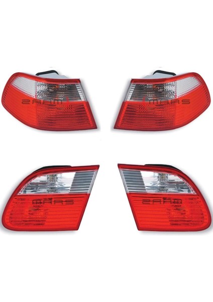 Fiat Albea Arka Stop Lamba Seti Sağ - Sol Iç - Dış 2002 - 2006