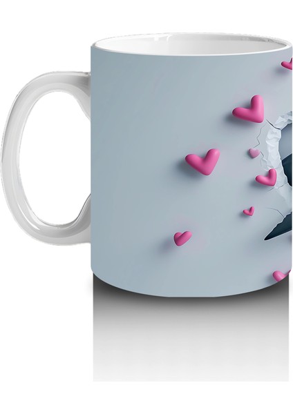 Pembe Kalpler Arasında Bakan Sevimli Yunus – Baskılı Kahve Kupası fiyatları