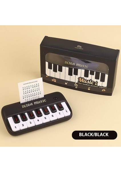 Çocuk Acemi Cep Mini Piyano Çalınabilir Müzik Çok Fonksiyonlu Tuşlar Müzik Aleti Oyuncaklar (Yurt Dışından)