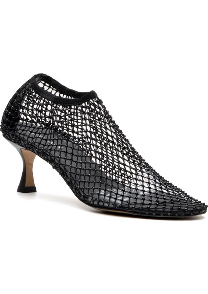 Woven Siyah Tekstil Kadın Stiletto & Abiye fiyatları