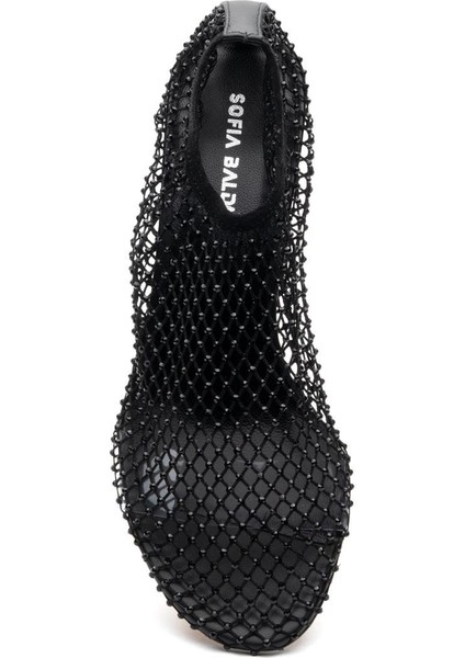 Woven Siyah Tekstil Kadın Stiletto & Abiye fırsatları