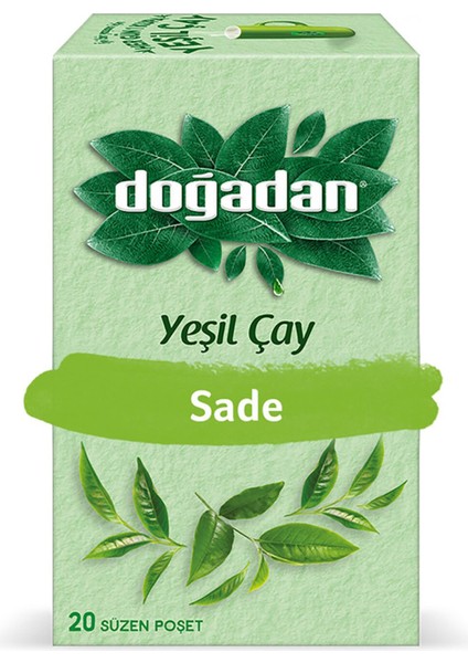 Yeşil Poşet Çay x 6 Paket