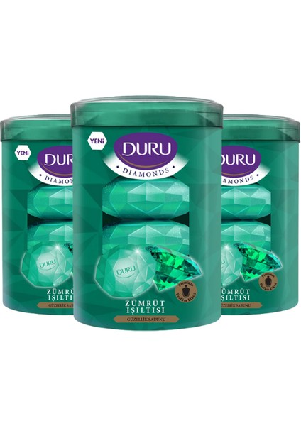 Diamonds Serisi Green 4x90 gr 3 Adet