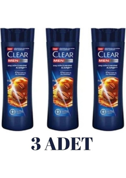 Men Kepeğe Karşı Etkili Şampuan 350 ml x 3 Adet
