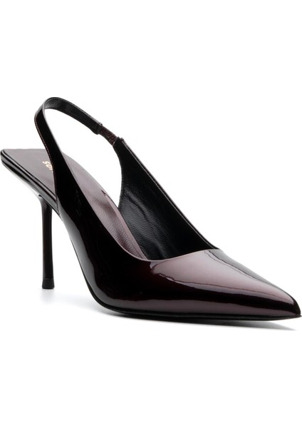 Mena Bordo Rugan Kadın Stiletto & Abiye fiyatları